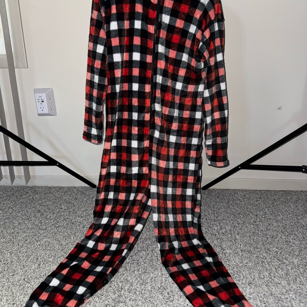 Cozy Pajamas - Red and Black Plaid